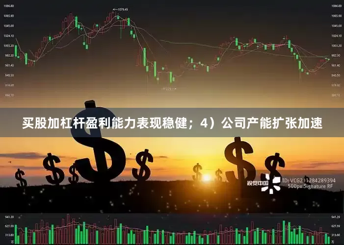 买股加杠杆盈利能力表现稳健；4）公司产能扩张加速